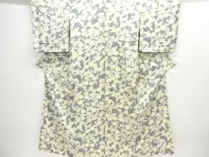 枝梅模様小紋着物